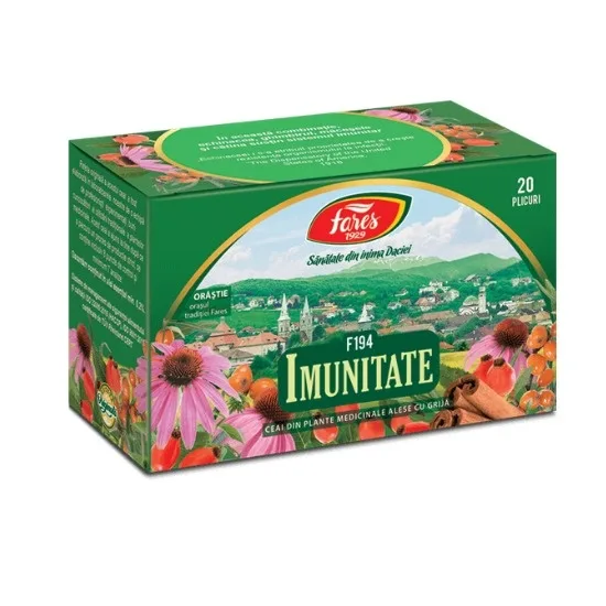 Ceai Imunitate - F194, 20 plicuri, Fares — preț și oferte