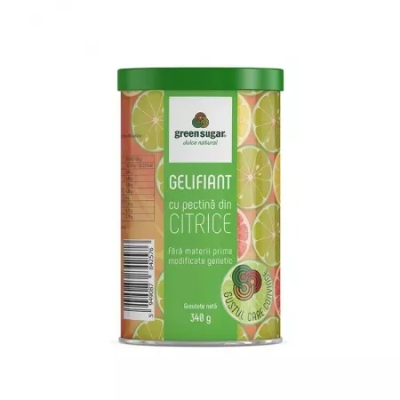 Gelifiant Green Sugar cu pectina din citrice, 340g, Remedia Laboratoarele Remedia — preț și oferte