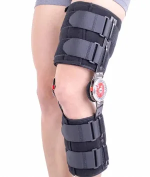 Orteza de genunchi mobila cu articulatii reglabile GENU REHA COOL ROM, SRT326, Triamed