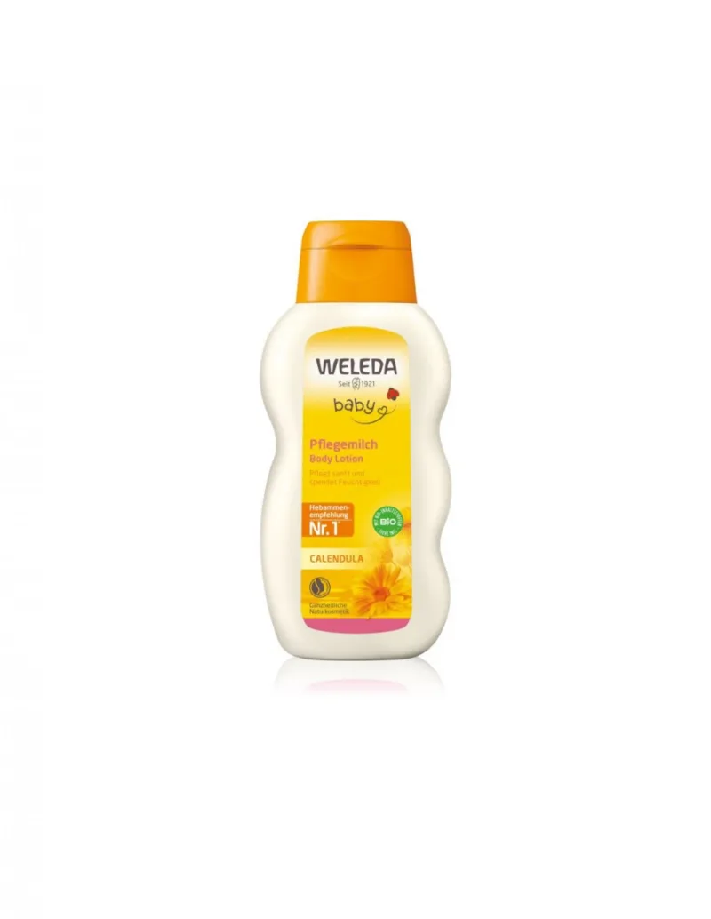 WELEDA Baby lotiune corp galbenele x 200ml — preț și oferte