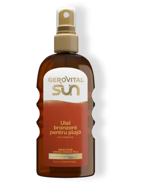 GSun Ulei bronzant pentru plaja 150 ml FARMEC — preț și oferte