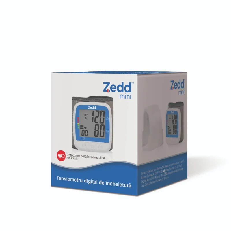 Tensiometru digital pentru incheietura Mini, 1 bucata, Zedd — preț și oferte