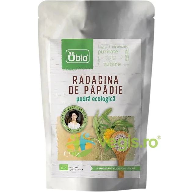 Pudra din Radacina de Papadie Ecologica/Bio 60g OBio — preț și oferte