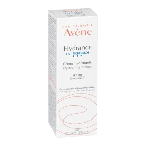 Crema hidratanta SPF30 Hydrance Riche UV, 40 ml, Avene