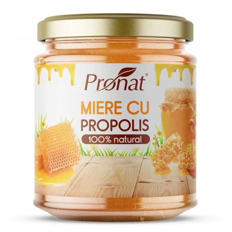 Miere cu Propolis 220g PRONAT — preț și oferte