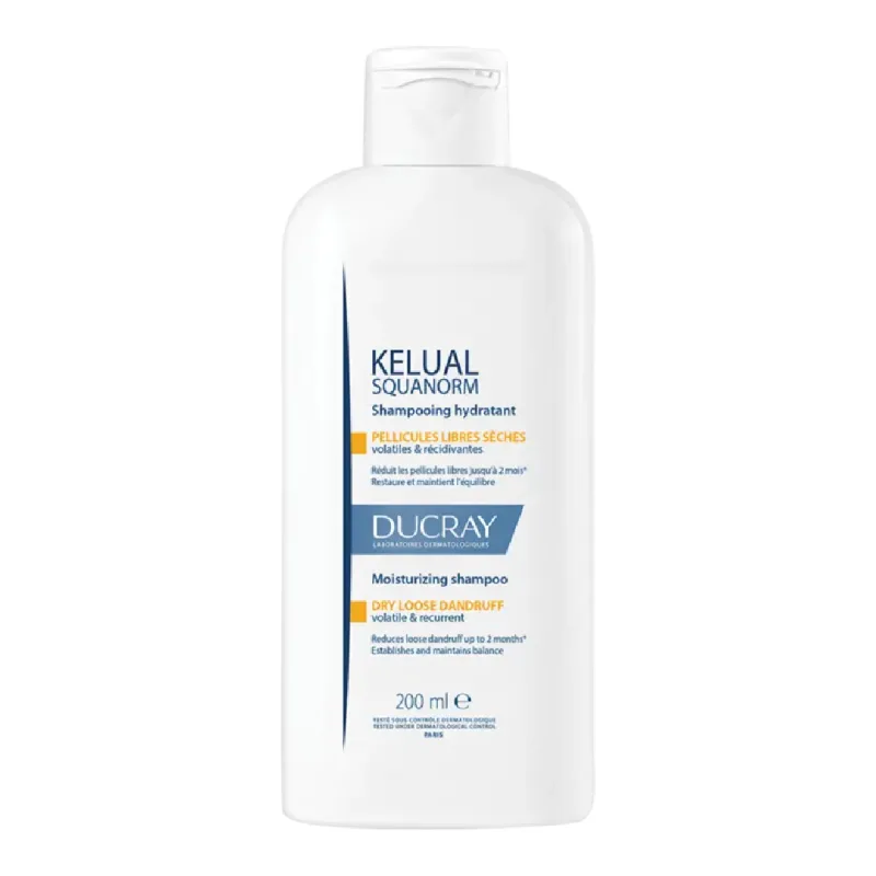 Sampon tratament anti-matreata uscata Kelual Squanorm, 200 ml, Ducray — preț și oferte