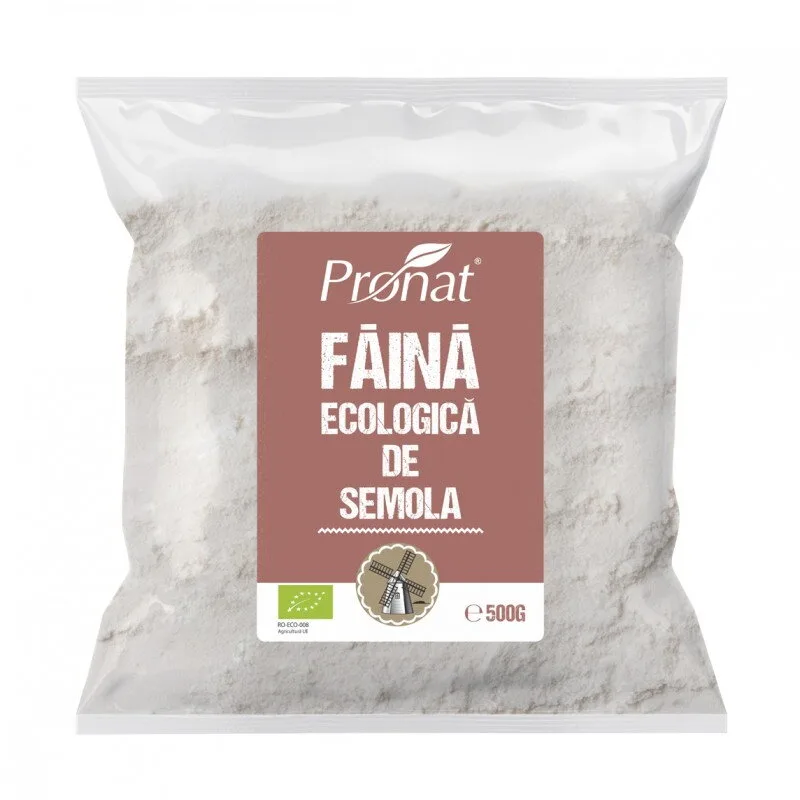 Faina de Grau Semola Ecologica/Bio 500g PRONAT — preț și oferte