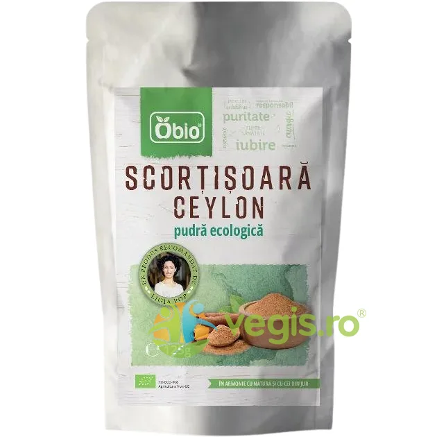 Pudra de Scortisoara Ceylon Ecologica/Bio 125g OBio — preț și oferte