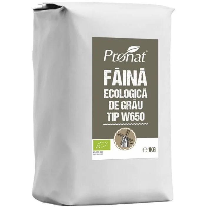 Faina de Grau Tip W650 Ecologica/Bio 1kg PRONAT — preț și oferte