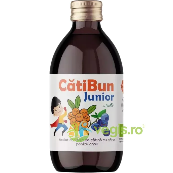 Nectar de Catina cu Afine pentru Copii Ecologic/Bio 250ml PRONAT — preț și oferte
