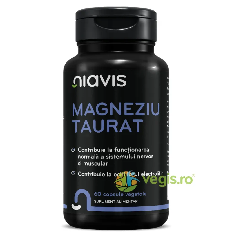 Magneziu Taurat 60cps NIAVIS — preț și oferte