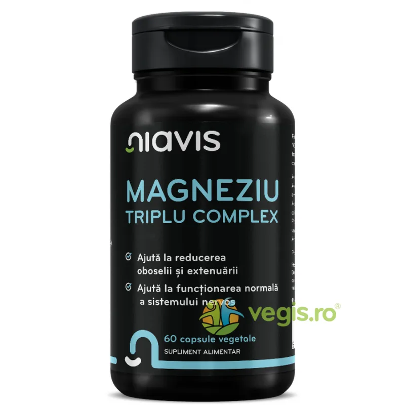 Magneziu Triplu Complex 60cps NIAVIS — preț și oferte
