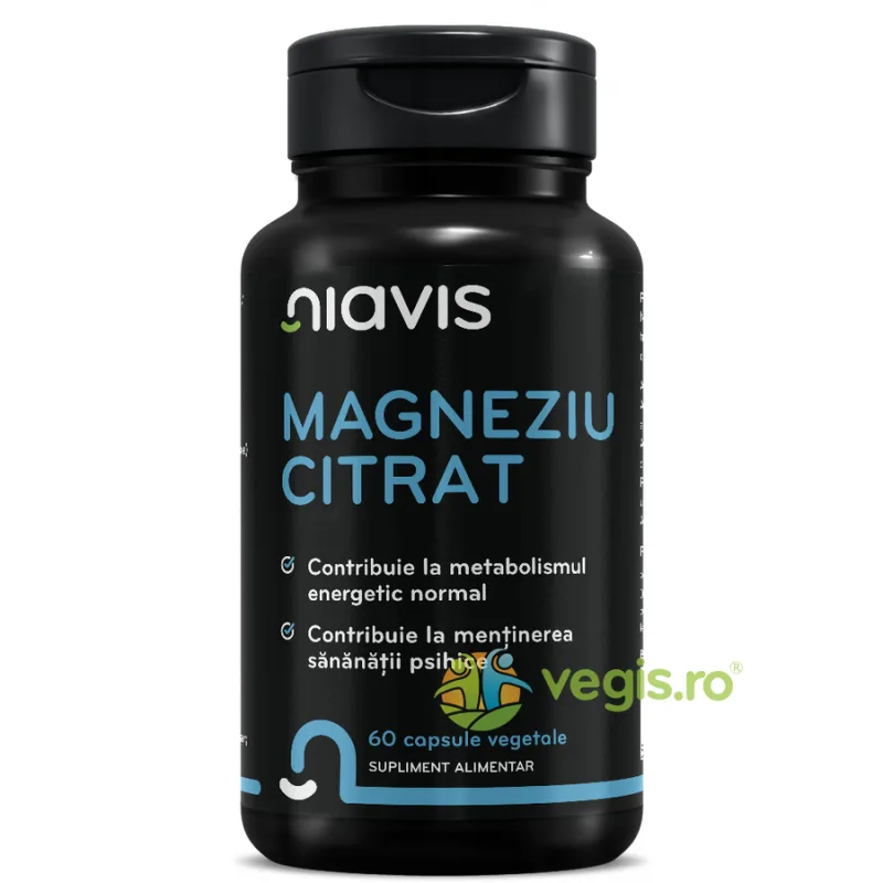 Magneziu Citrat 60cps NIAVIS — preț și oferte