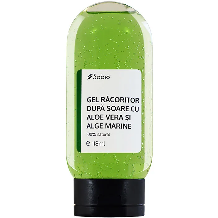 Gel racoritor dupa soare cu Aloe Vera si Alge Marine, 118ml, Sabio — preț și oferte