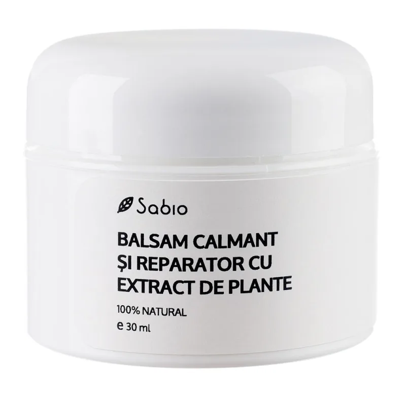 Balsam calmant si reparator cu extract din plante, 30ml, Sabio — preț și oferte