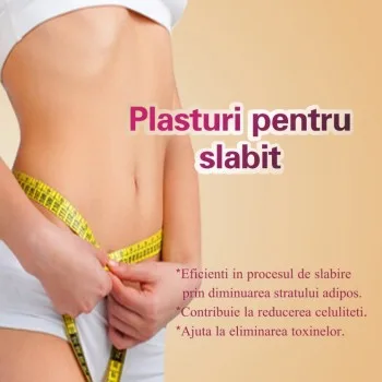 Plasture pentru slabit 7.5 x 7.5cm, 4 bucati, Naturalia Diet — preț și oferte