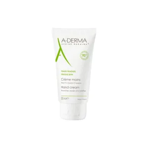 Crema hidratanta pentru maini si unghii, 50ml, A-Derma