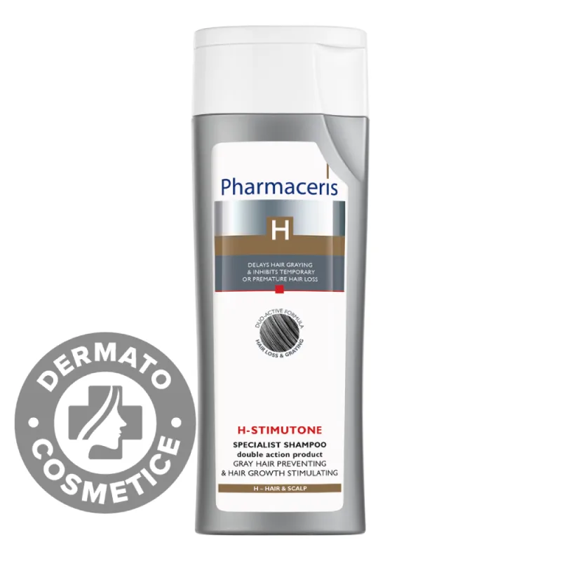Sampon preventie par carunt si stimularea cresterii parului Stimutone H, 250ml, Pharmaceris — preț și oferte
