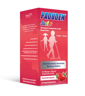 Paduden Junior suspensie orala 40mg/ml, 100ml, Terapia