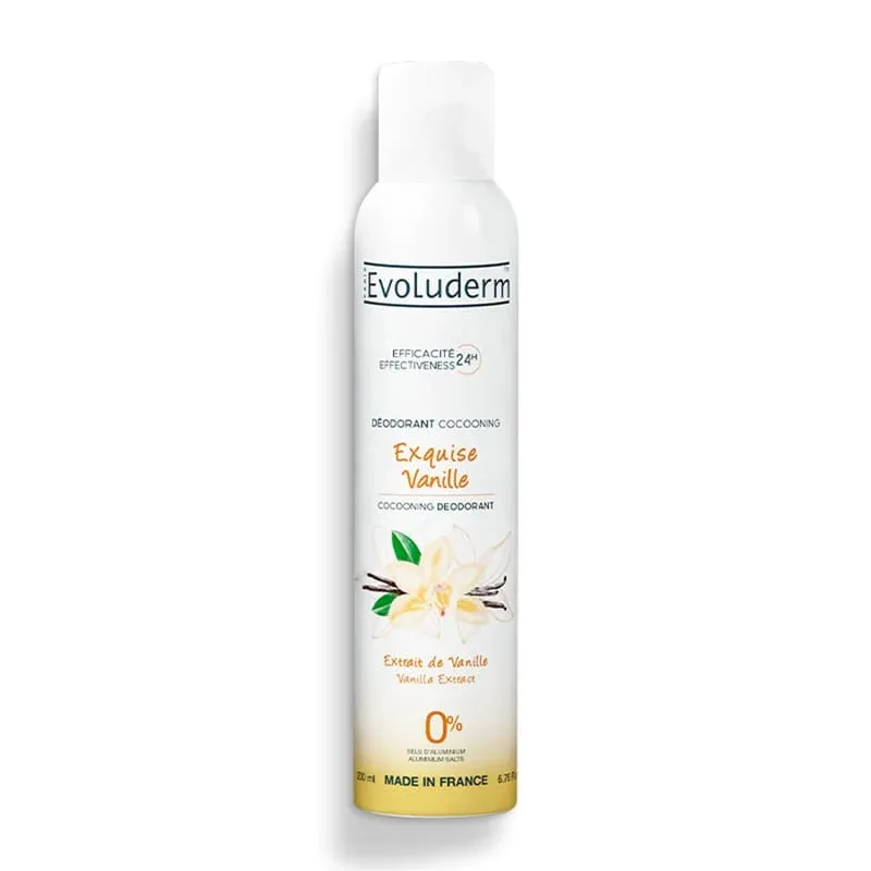 Deodorant 24h Cocooning Exquise Vanille, 200ml, Evoluderm — preț și oferte