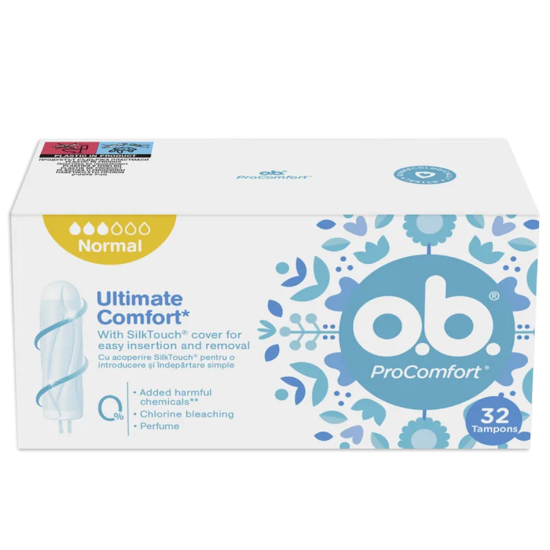 Tampoane Pro Comfort normal, 32 bucati, O.B. — preț și oferte