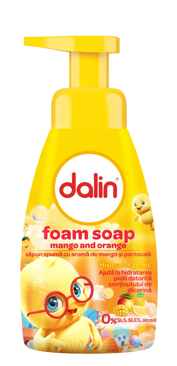 Sapun spuma cu mango, 200ml, Dalin — preț și oferte