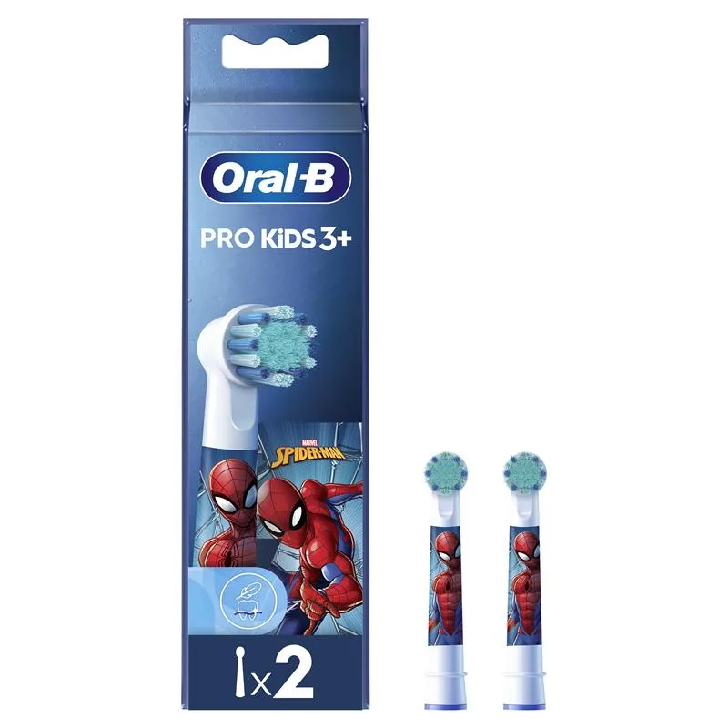Rezerve periuta de dinti electrica pentru copii Frozen/Spiderman, 2 bucati, Oral-B — preț și oferte