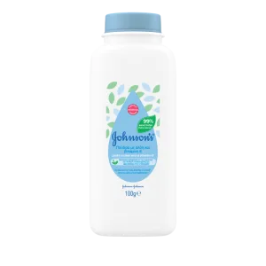 Pudra cu Aloe Vera si Vitamina E, 100 g, Johnson&Johnson