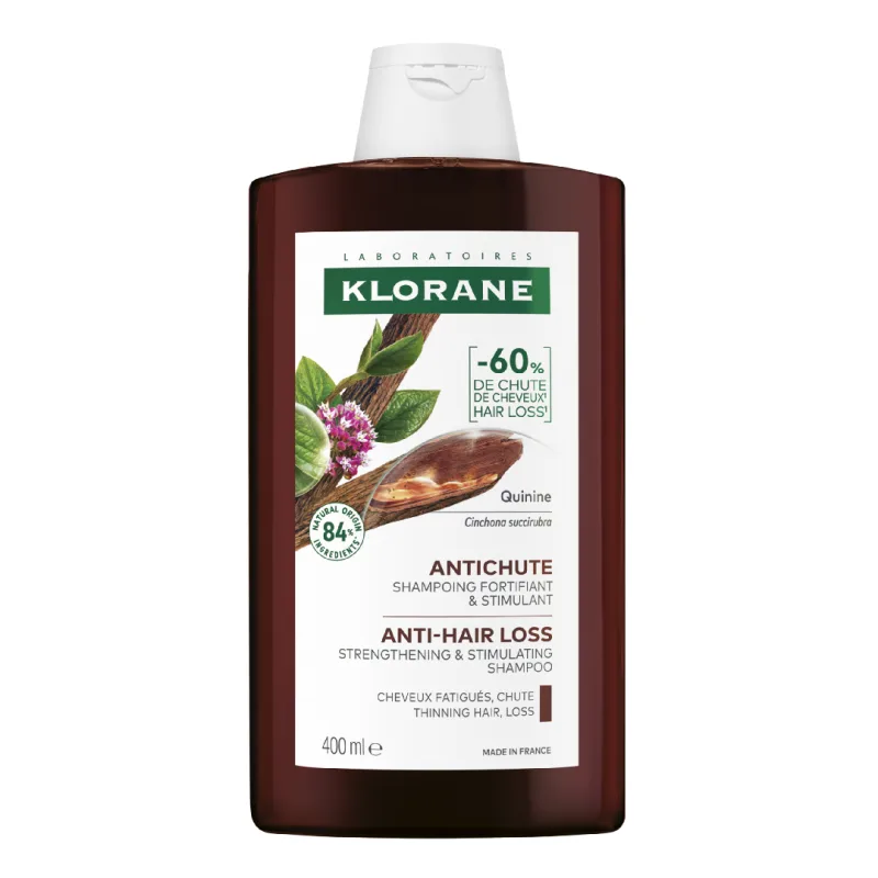 Sampon impotriva caderii parului cu chinina si floare de colt BIO, 400 ml, Klorane — preț și oferte