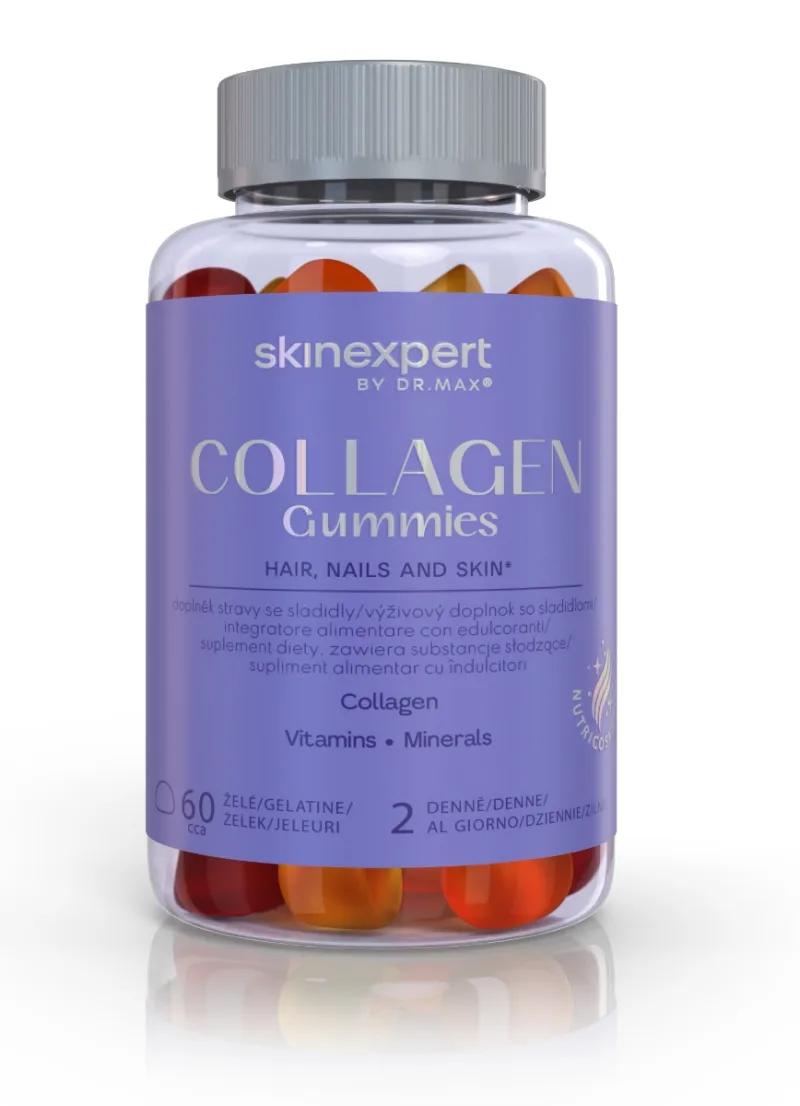 Skinexpert by Dr. Max Collagen Gummies, 60 jeleuri — preț și oferte