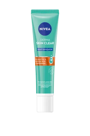Tratament exfoliant de noapte Derma Skin Clear, 40ml, Nivea