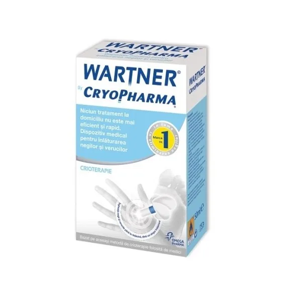 Cryopharma spray pentru inlaturarea negilor si verucilor, 50 ml, Omega Pharma — preț și oferte