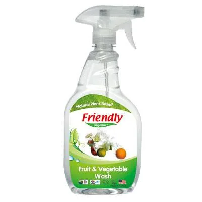 Spray pentru spalarea fructelor si legumelor Bio, 650ml, Friendly Organic — preț și oferte