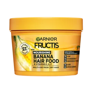 Masca hranitoare pentru parul uscat Hair Food Banana, 390ml, Fructis