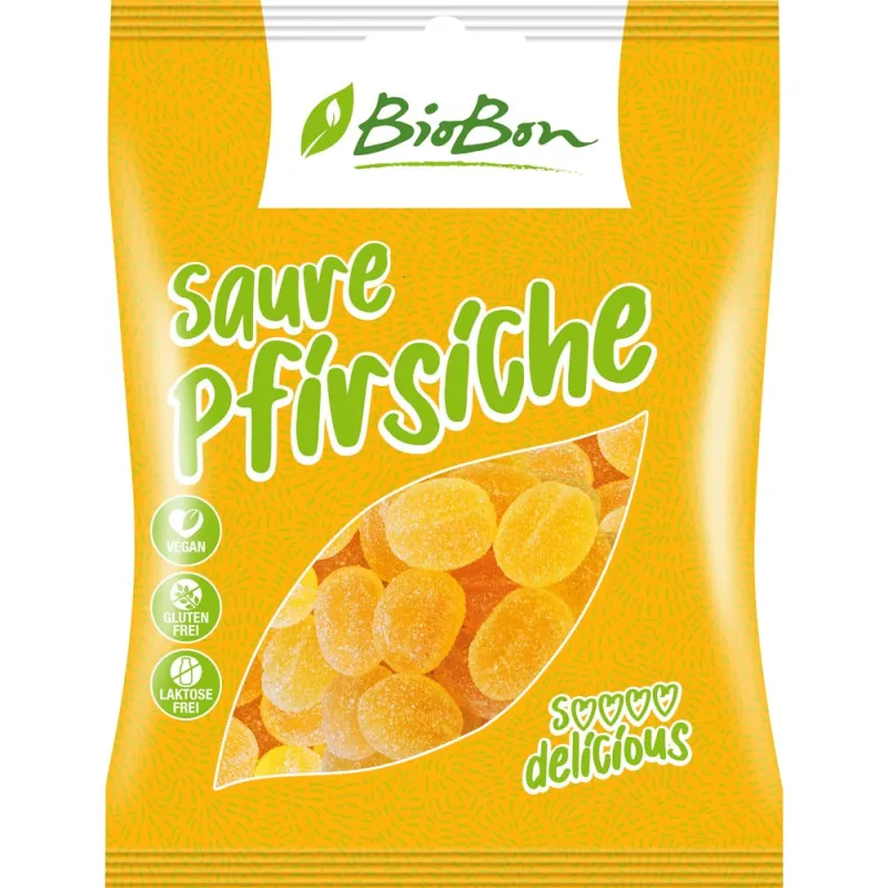 Jeleuri cu piersici acrisoare fara gluten Bio, 100g, BioBon — preț și oferte