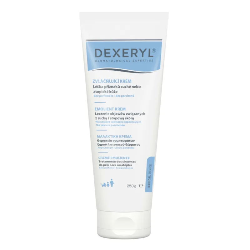 Crema emolienta pentru piele uscata si atopica, 250g, Dexeryl — preț și oferte