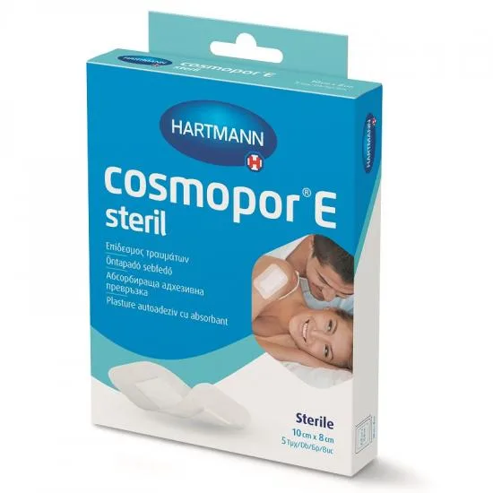 Plasturi sterili autoadezivi Cosmopor E 10x8cm, 5 bucati, Hartmann — preț și oferte