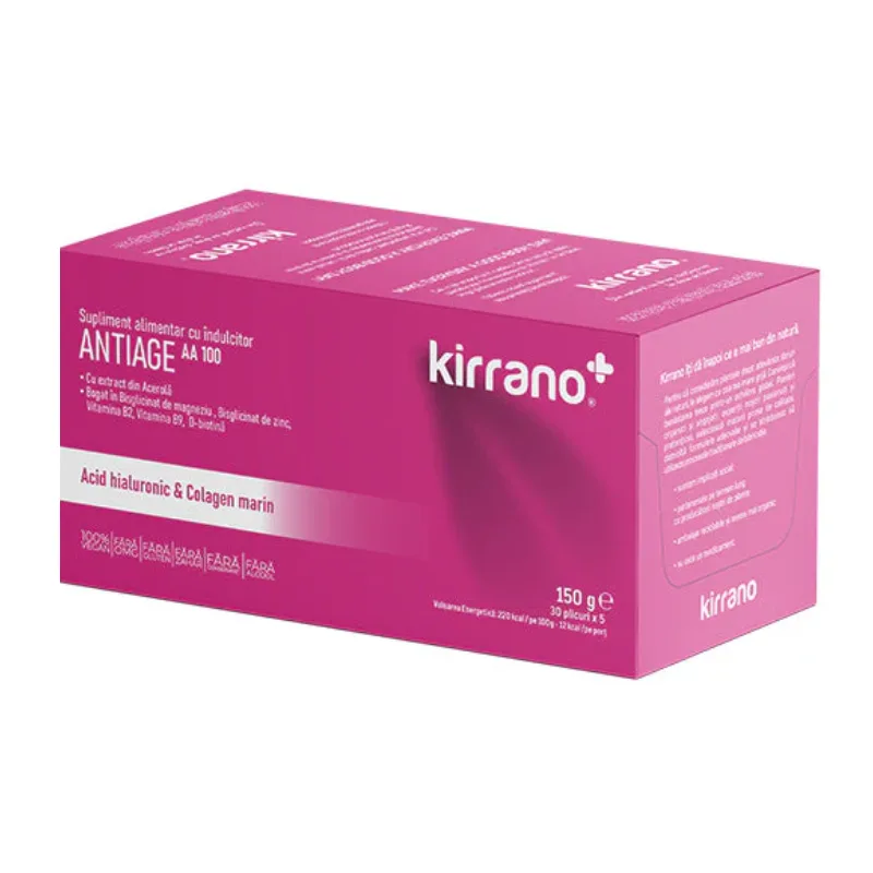 AntiAge AA100, 30 plicuri*5g, Kirrano — preț și oferte