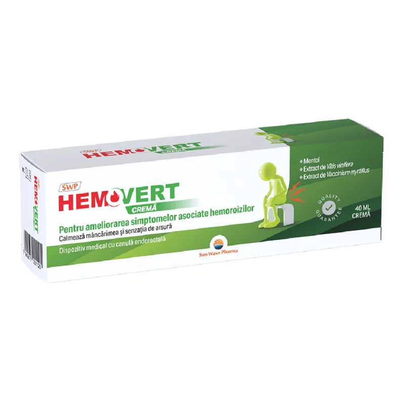 Crema Hemovert, 40 ml, Sun Wave Pharma — preț și oferte