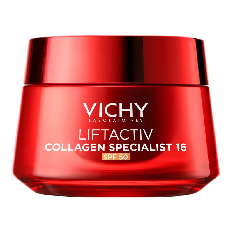 Crema antirid de zi cu SPF 50 Liftactiv Collagen Specialist 16, 50 ml, Vichy — preț și oferte