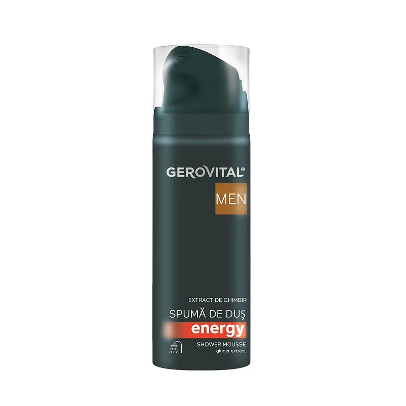 Spuma de dus Energy, 200ml, Gerovital — preț și oferte