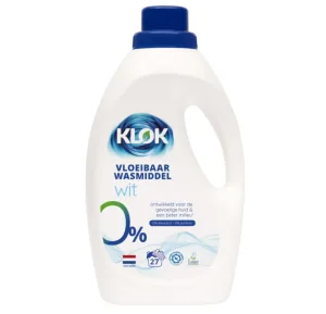 Detergent lichid pentru rufe albe, 27 spalari, Klok