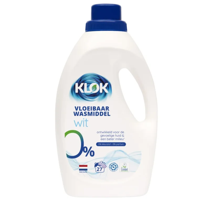 Detergent lichid pentru rufe albe, 27 spalari, Klok — preț și oferte