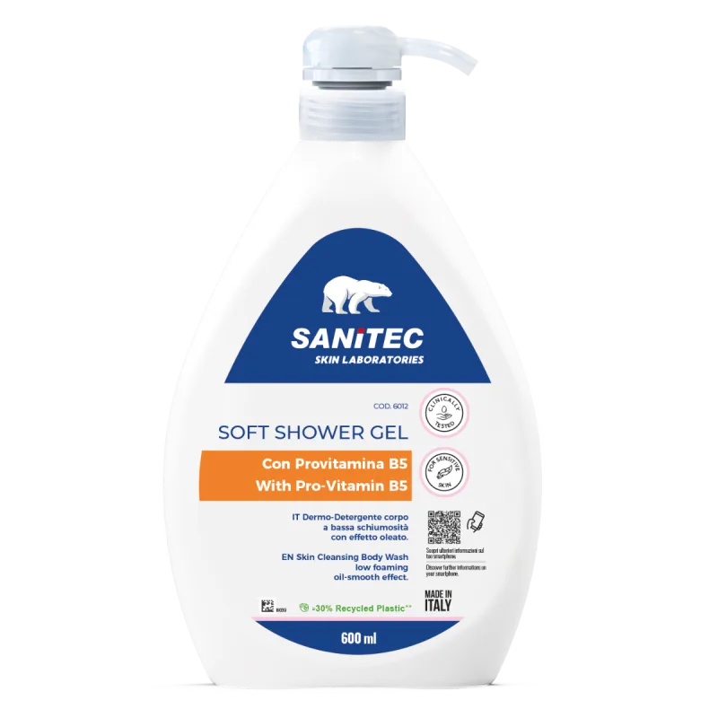 Gel de dus cu provitamina B5, 600ml, Sanitec — preț și oferte