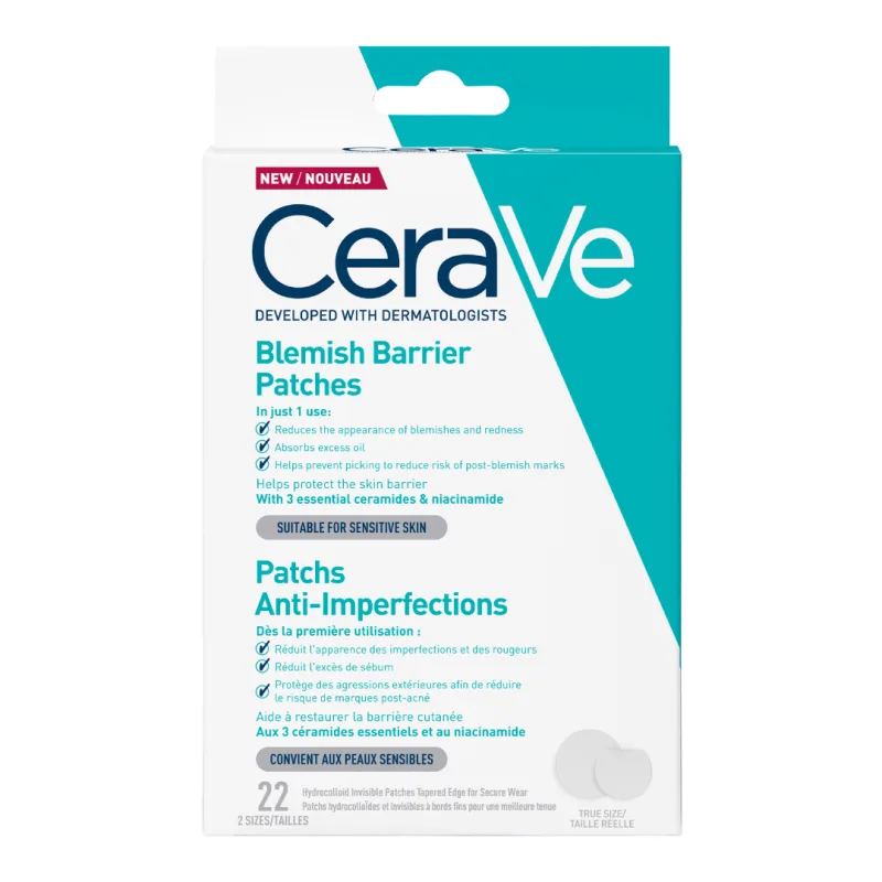 Plasturi anti-imperfectiuni, 22 bucati, CeraVe — preț și oferte