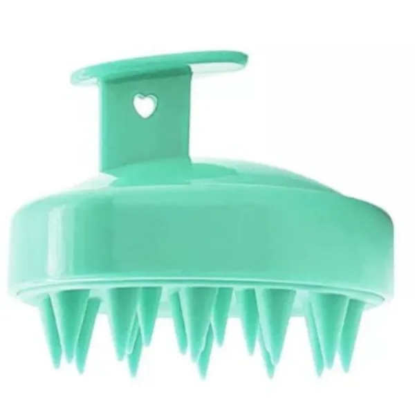Perie de masaj pentru par si scalp nuanta verde, 1 bucata, Pure — preț și oferte