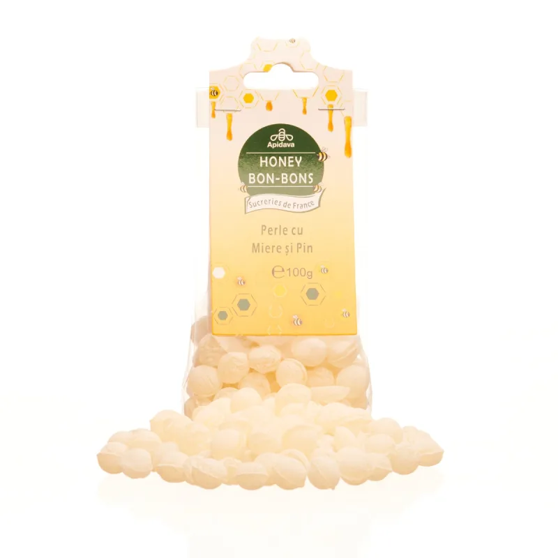 Pastile cu miere si pin, 100g, Apidava Apidava Cosmetic Line — preț și oferte