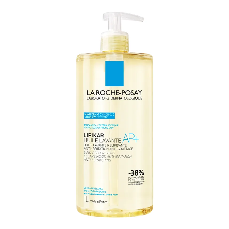 Ulei de dus hidratant AP+ Lipikar, 1 litru, La Roche-Posay — preț și oferte