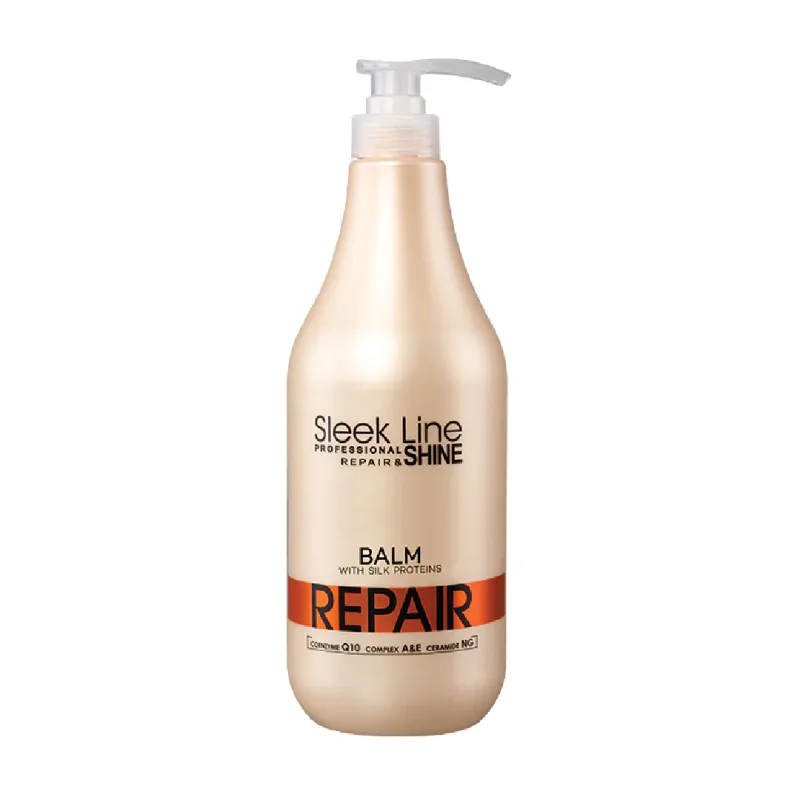Balsam reparator pentru par catifelat, 1000ml, Sleek Line — preț și oferte