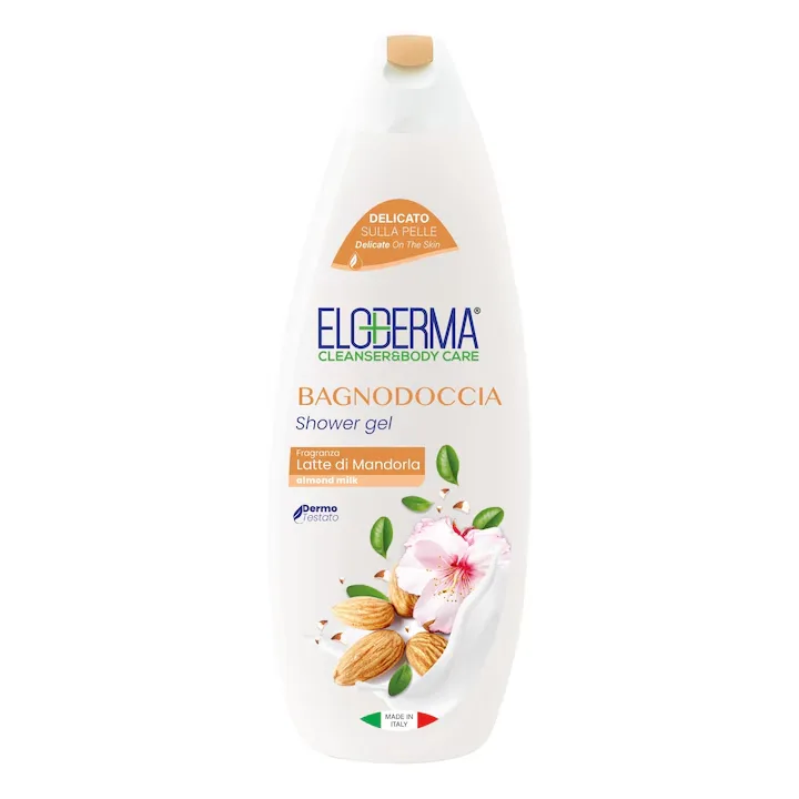Gel de dus Lapte de migdale, 600ml, Eloderma — preț și oferte